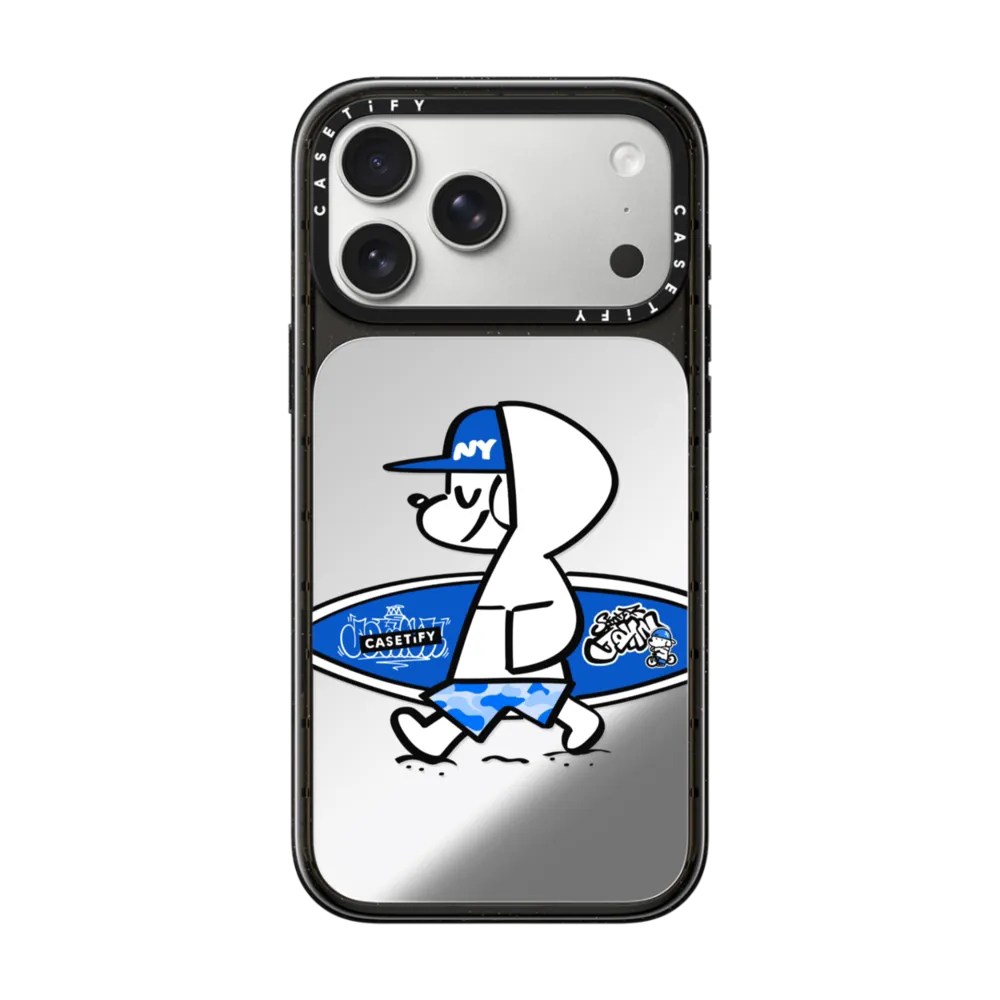 现货CASETiFY艺术家联名Skater JOHN冲浪狗狗适用苹果iPhone18 pro max磁吸手机壳17/16/15小众趣味14防摔13