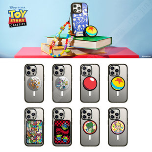 现货CASETiFY联名迪士尼玩具总动员MagSafe磁吸手机支架卡包指环