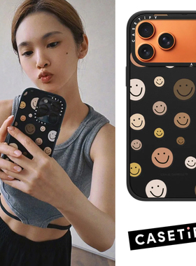 现货杨丞琳同款CASETiFY土豆笑脸用苹果iPhone17 Pro Max磁吸手机壳16/15/14明星同款13小众高级感air防摔12