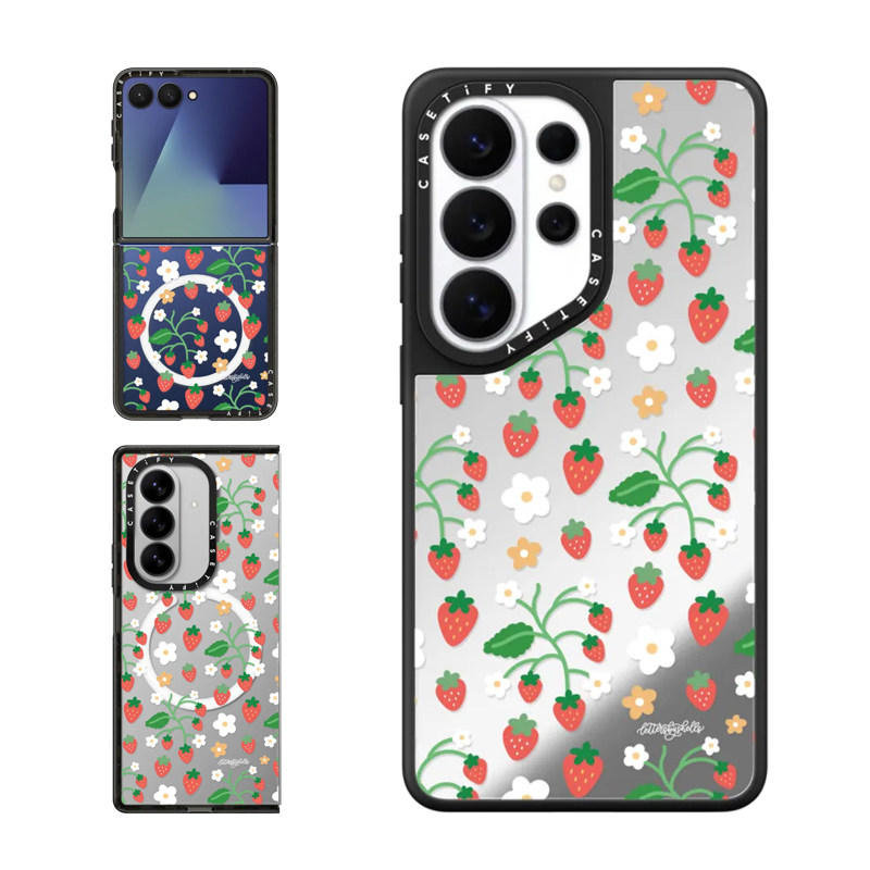 CASETiFY甜蜜草莓适用三星手机壳