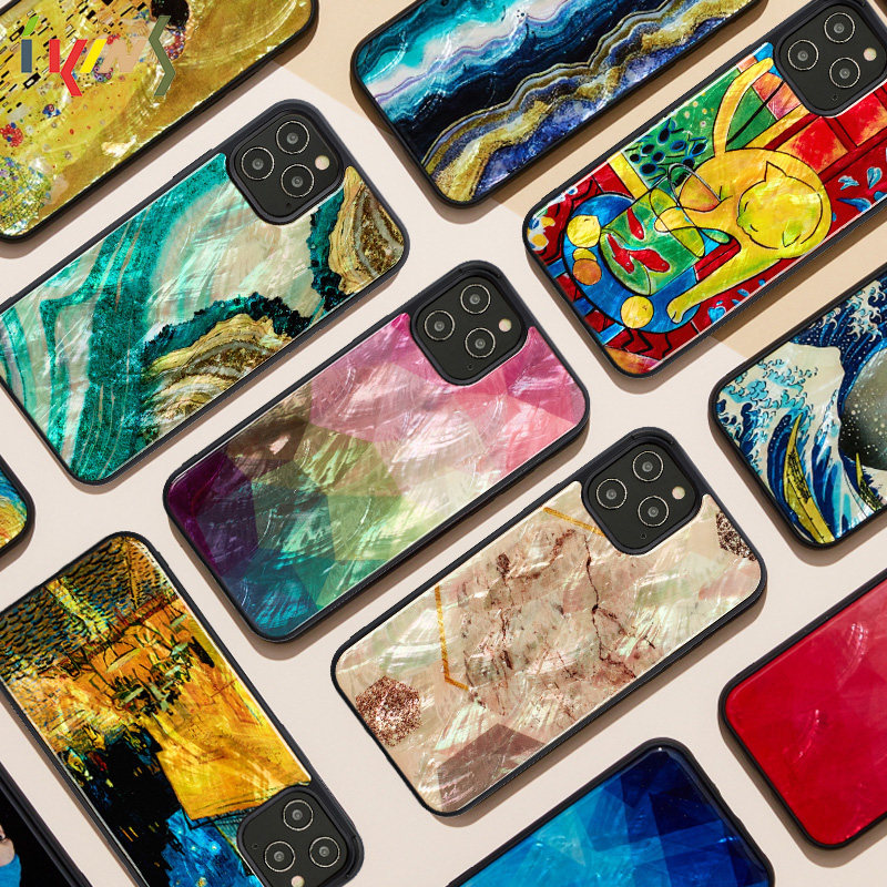 韩国ikins珍珠母贝适用苹果iPhone13 pro max手