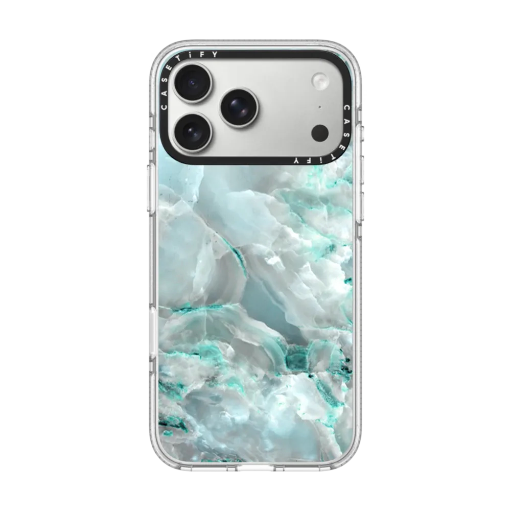 现货CASETiFY青绿色大理石纹适用苹果iPhone17 Pro Max手机壳16/15/14磁吸13时尚小众轻奢ins风防摔保护套12