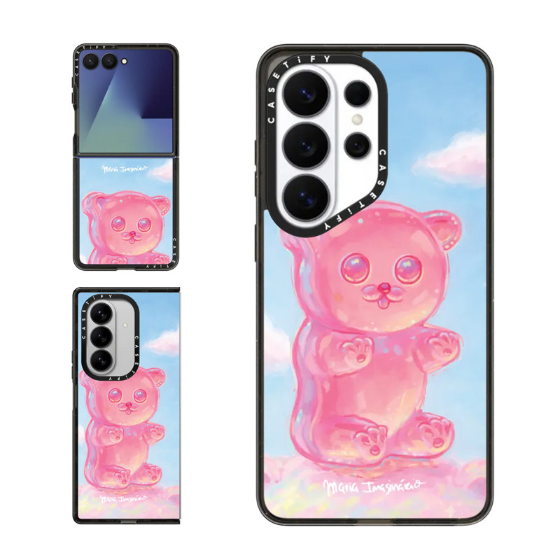 现货CASETiFY果冻软糖小熊适用三星S25/S26 Ultra手机壳Z Flip7/Z Fold 6/5时尚梦幻ins风趣味防摔保护套s24