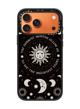 现货CASETiFY耀眼星辰适用于苹果iPhone17 pro max手机壳16磁吸magsafe个性潮牌15/14/13黑色air防摔保护套12