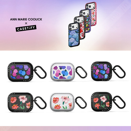 CASETiFY厚涂花卉艺术创意手机壳