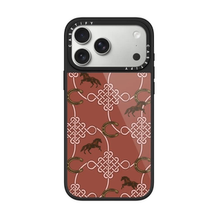 现货CASETiFY马年新春中国绳结适用苹果iPhone17 Pro Max手机壳16/15/14磁吸13时尚复古奢新年华防摔保护套12