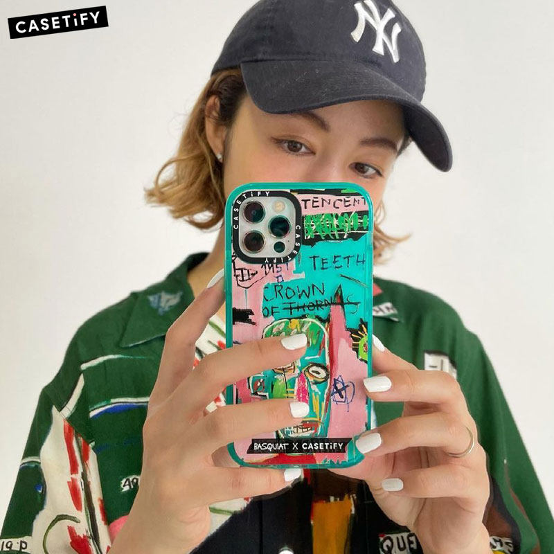 Basquiat联名CASETiFY适用苹果