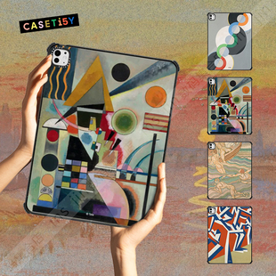 12.9寸平板电脑保护套Air第5 CASETiFY联名Tate泰特美术馆现代艺术适用苹果iPad 7代保护套M1 Pro