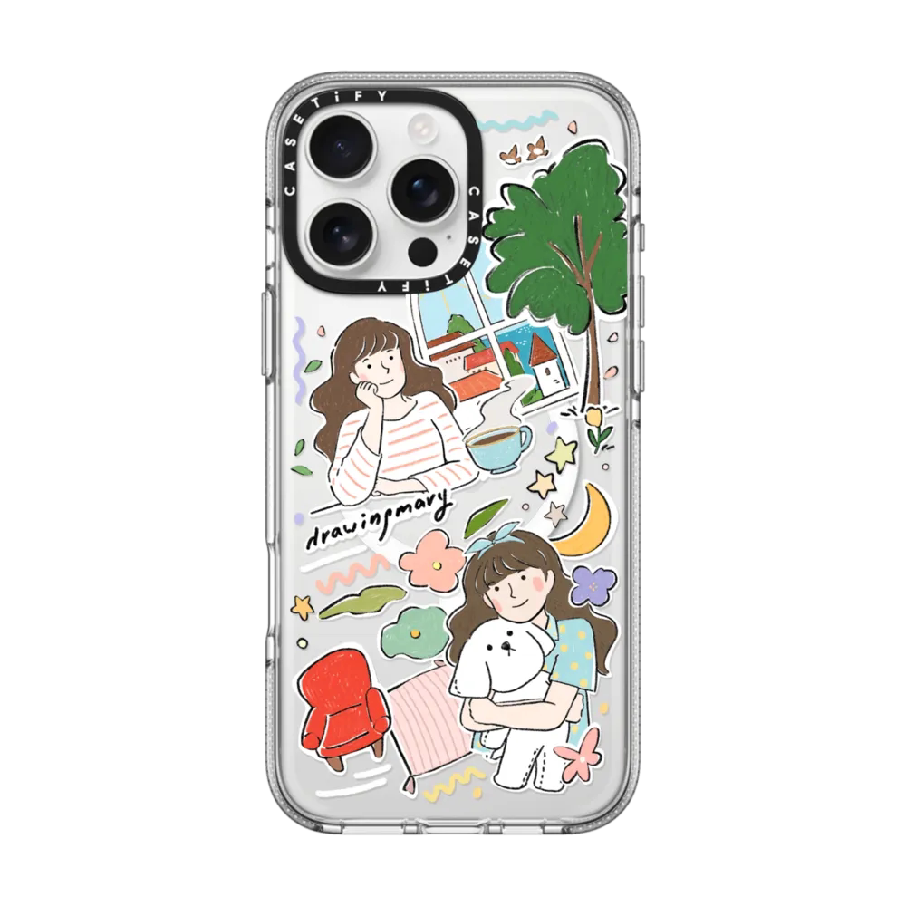 CASETiFY女孩幸福的一天手机壳