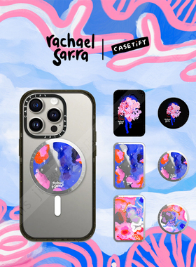 现货CASETiFY梦幻宇宙Rachael Sarra治愈MagSafe磁吸手机支架卡包