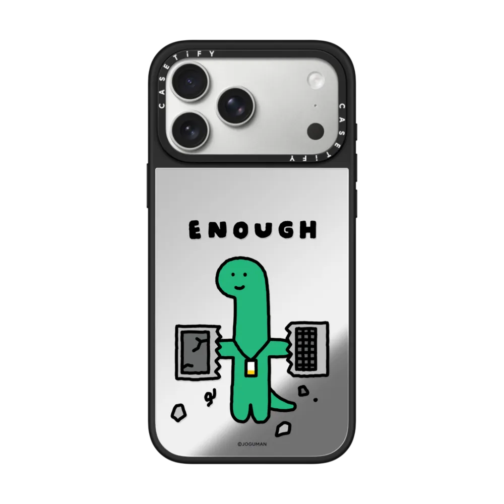 现货CASETiFY受够了适用于苹果iPhone17 Pro Max磁吸手机壳16/15/14小众趣味艺术13乔古漫小恐龙可爱保护套12