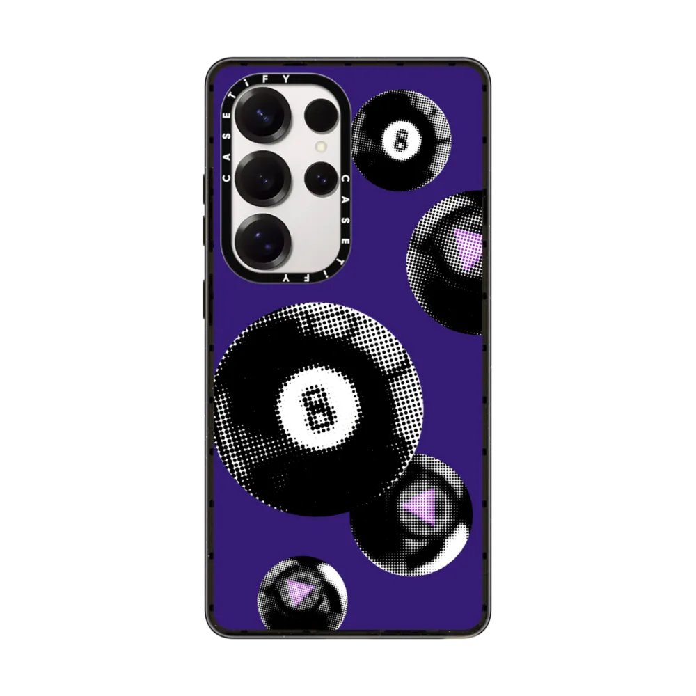 CASETiFY紫色魔法8球创意手机壳