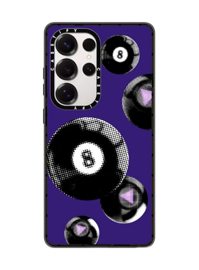 现货CASETiFY魔力8号球皇家尊紫色适用三星S24/S25 Ultra手机壳Z Fold 7/6/5创意高端奢华全包防摔保护套s23