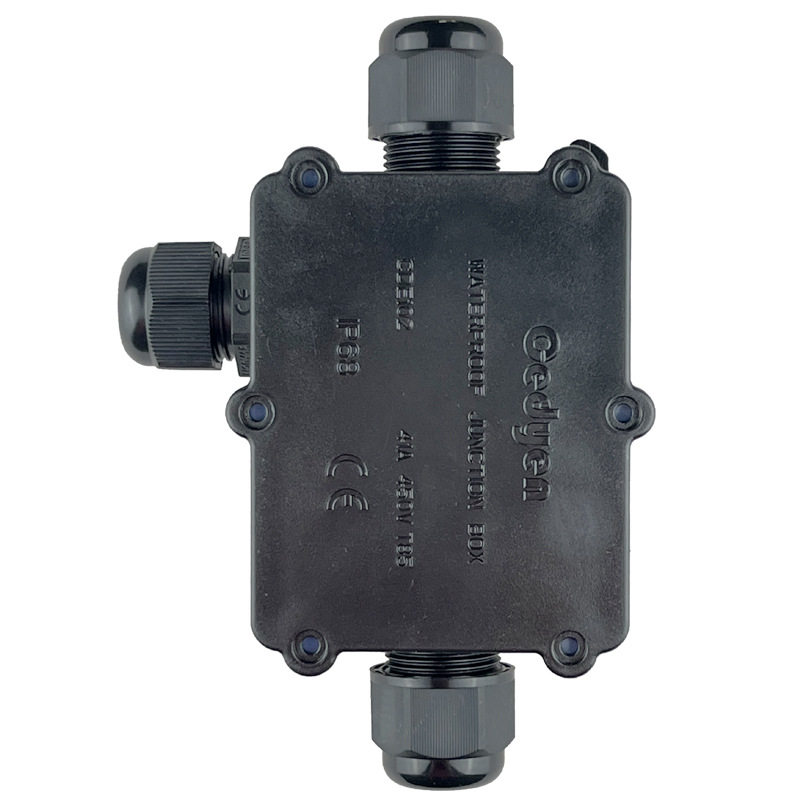 CEDYEN防水接线盒一进二出水下接线三通户外地埋密封带端子芯片盒,五金/工具,接线盒,淘宝优惠券,粉丝福利购,淘宝优惠卷