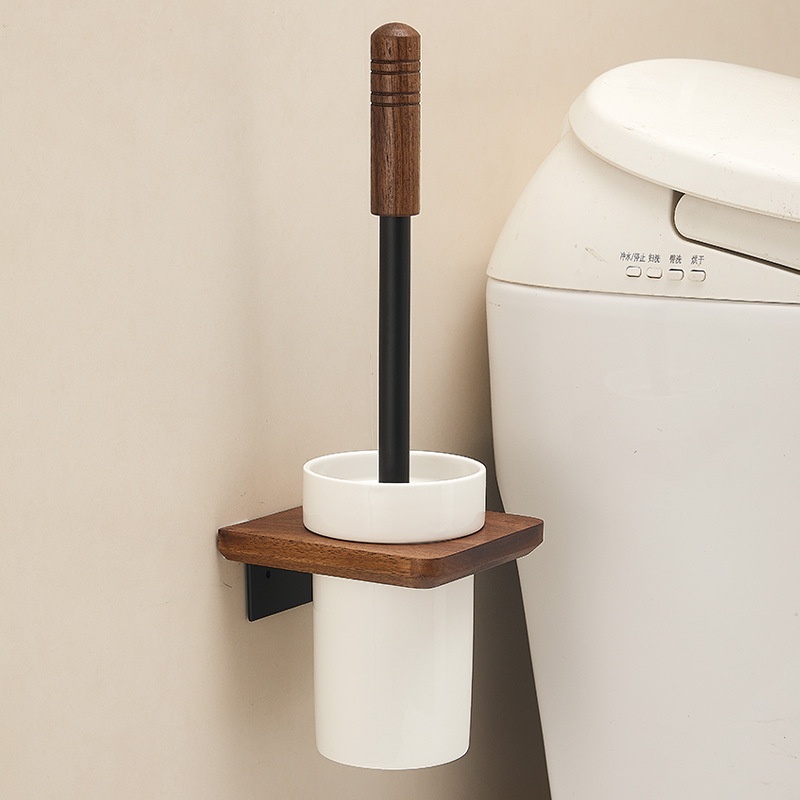 卫生间厕所马桶刷壁挂式免打孔高级感家用刷子无死角厕所清洁神器