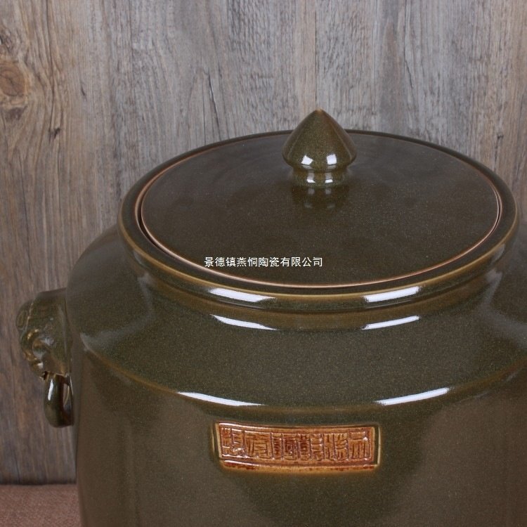 景德镇陶瓷茶叶末釉米缸酒缸酒坛水缸茶缸50斤100斤带龙头开关,橡塑材料及制品,工业陶瓷,淘宝优惠券,粉丝福利购,淘宝优惠卷