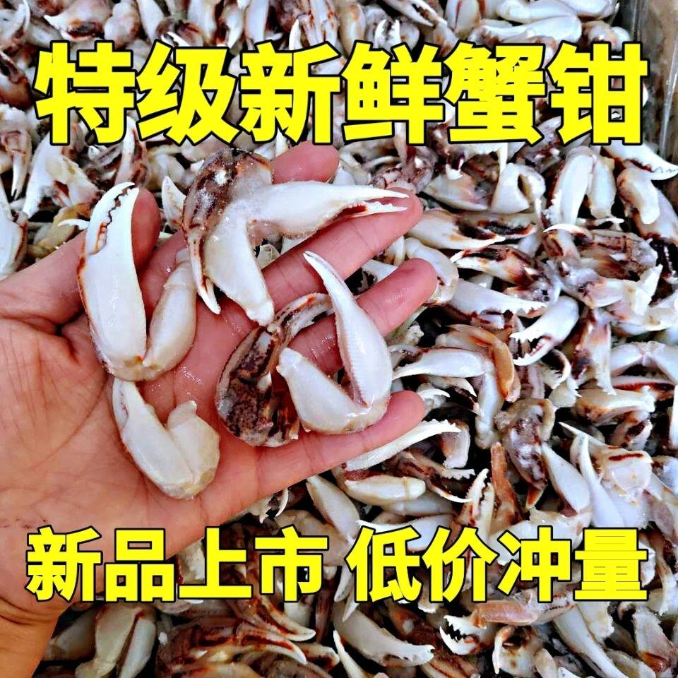 沙蟹钳冷冻新鲜蟹腿醉蟹钳原料水产速冻蟹钳海鲜餐饮凉拌食材商用