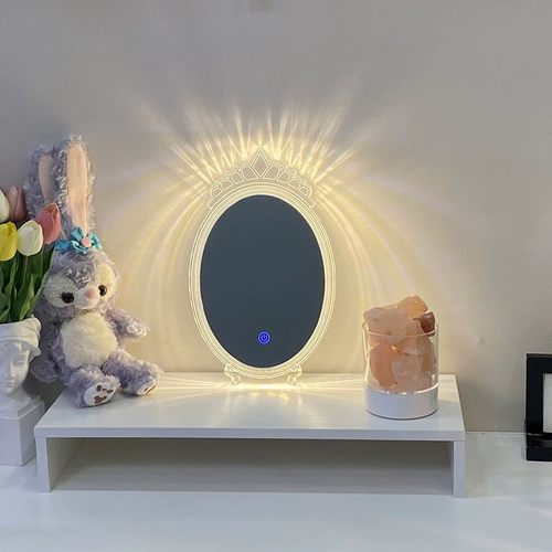 皇冠化妆镜触摸开关氛围灯