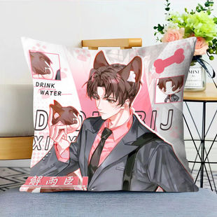 盗墓笔记张起灵吴邪黑瞎子解雨臣系列周边抱枕宿舍床头靠垫趴趴枕