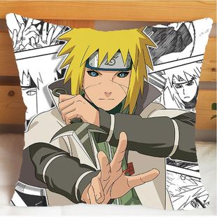 火影忍者抱枕二次元火影波门水风周边企鹅水门风波水门男生款睡觉