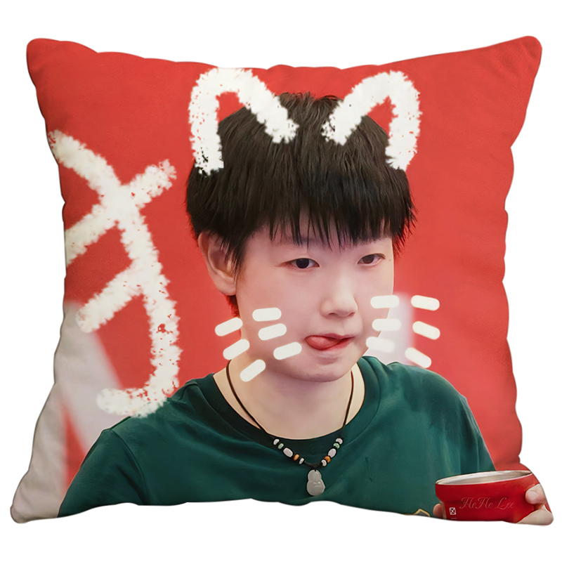 孙颖莎周边抱枕鲨鱼玩偶