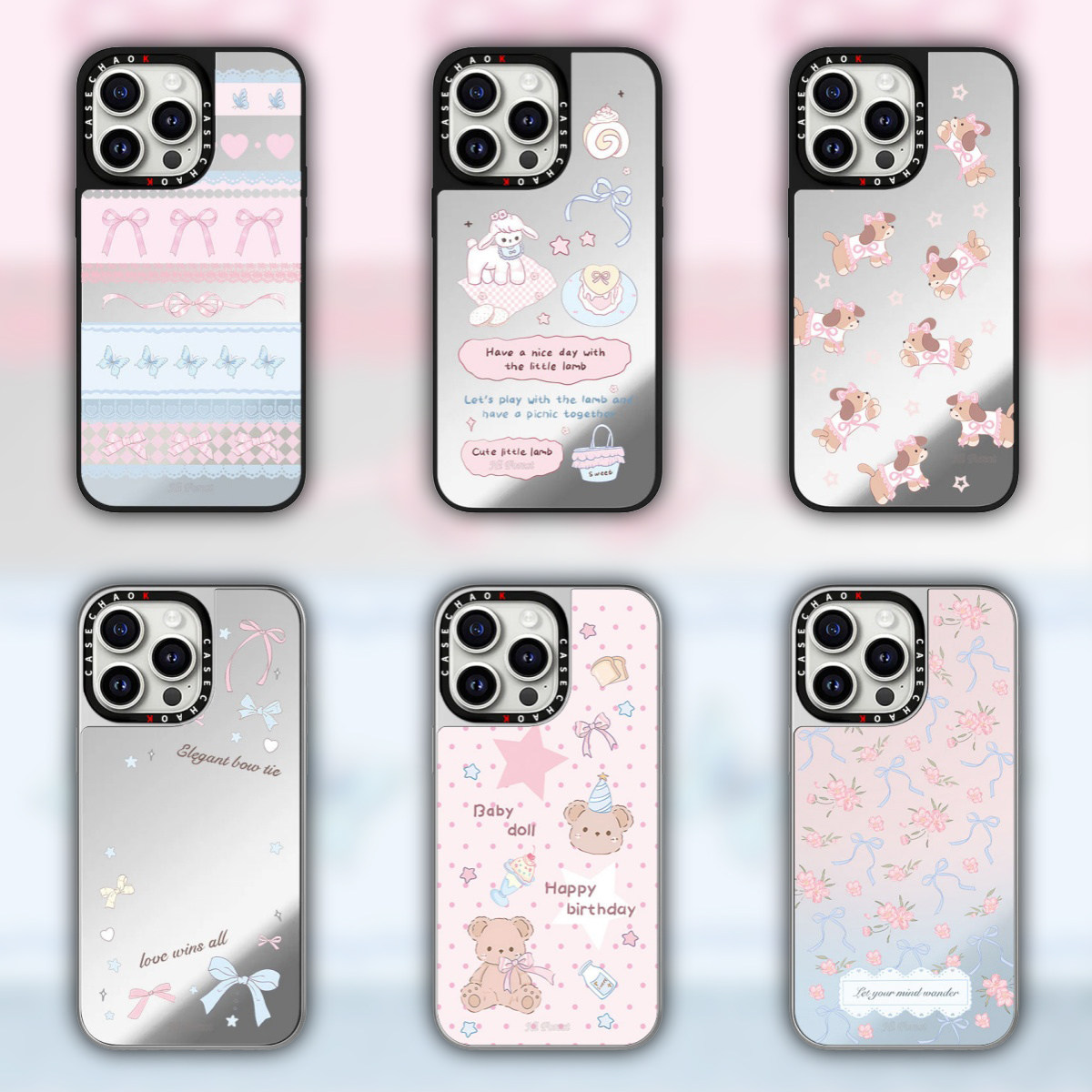 潮K森林早报第二弹磨砂手机壳潮牌适用苹果18ProMax镜面iPhone17Pro爱赢得所有15小熊14防摔保护套13春日烂漫