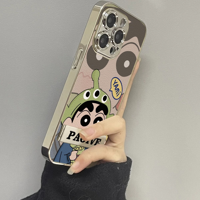 可爱卡通蜡笔小新适用苹果手机壳