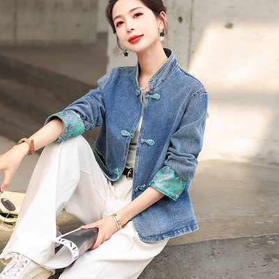 新中式外套女2024春新款女装