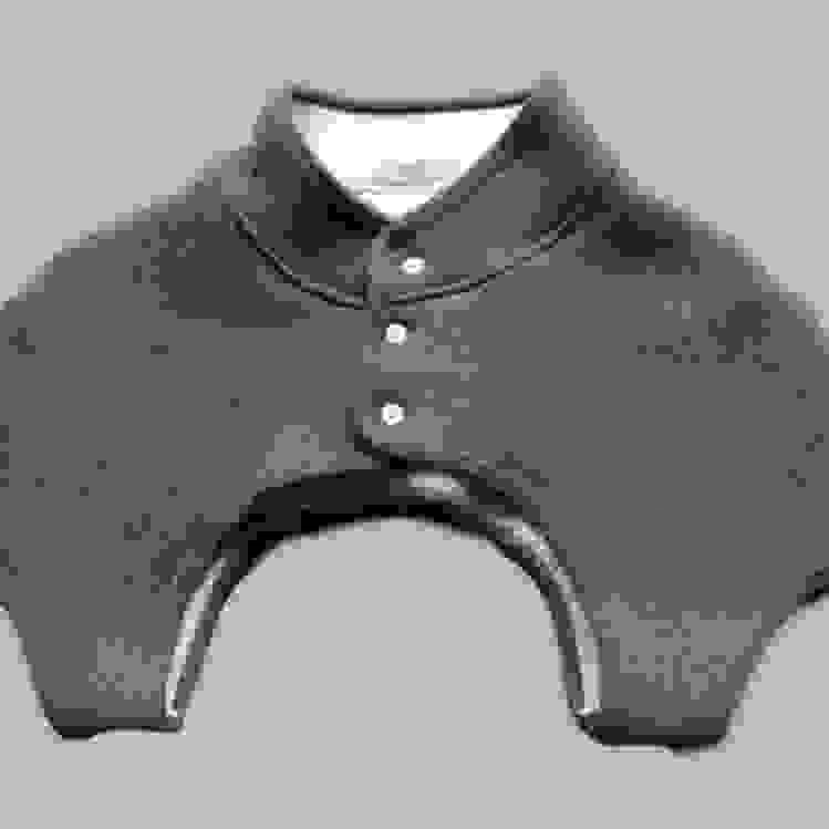 护肩肩膀坎肩男女士绵羊绒中老年披肩保暖睡觉颈椎防寒2024年冬季