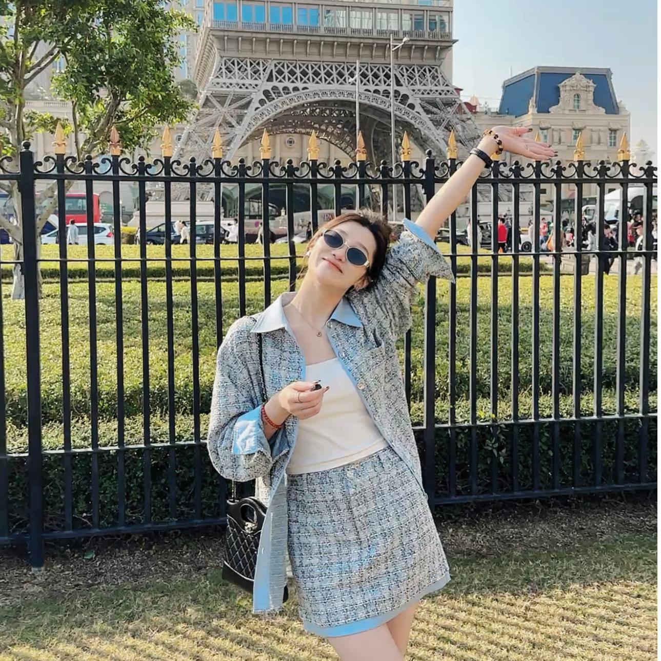 祝喜喜小香风套装高级感