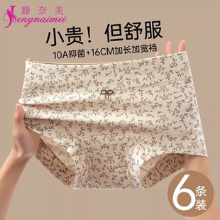 平角女士内裤纯棉2025新款全棉抗菌加长裆全包臀大码中腰四角短裤