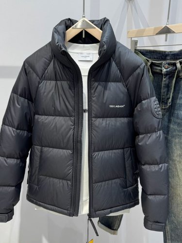 ZIQQO~好穿又显白！立领羽绒服男冬季90鸭绒青年潮流百搭保暖外套