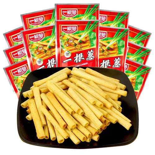 休闲解馋耐吃商丘非油炸一根葱
