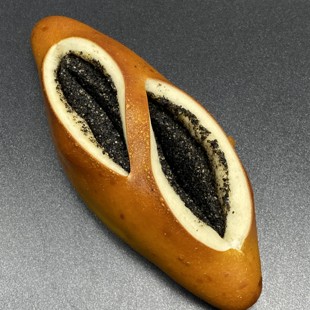 美农厨房 黑芝麻碱水面包 早餐代餐营养饱腹欧包面包食品零食糕点