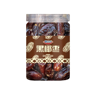疆哈哈新疆黑椰枣168g罐装