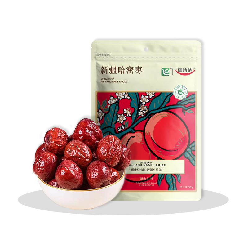 疆哈哈 新疆哈密枣 五堡的枣 一级枣500g/袋