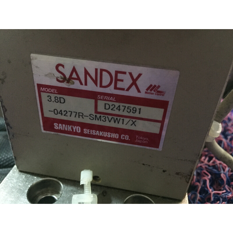 日本SANDEX 精密凸轮分割器配套220V电机 四工位 六工位*
