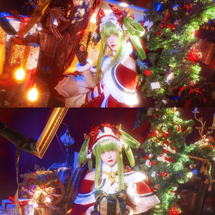 FGOfate女王小恩 恩奇都cos假发涂山容容 叛逆的鲁鲁修现货