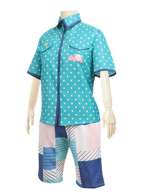 聚吉源cos A3!满开剧团cos服 夏组 三好一成Cosplay角色扮演服装