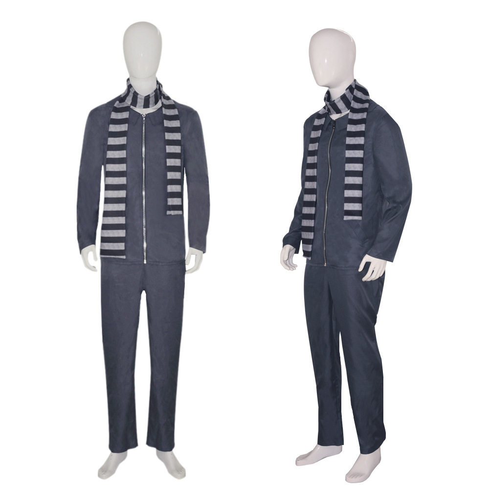 电影小黄人神偷奶爸格鲁cos服万