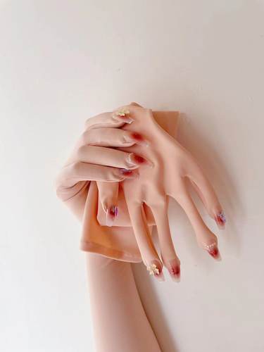 kigurumi 带水钻美甲片长手套动漫cosplay