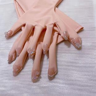 kigurumi带水钻美甲片Cosplay动漫长手套