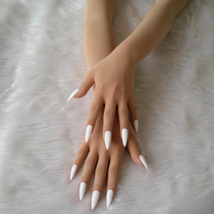 男女通用蕾丝五指丝袜手套 网红直播拍照美甲写真百搭道具神器