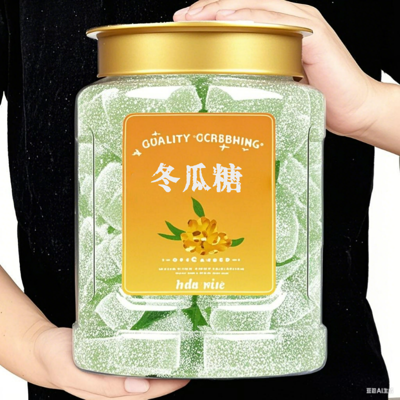 胖東来正宗老式冬瓜糖无添加广东潮汕特产冬瓜条糖水果干甜品零食