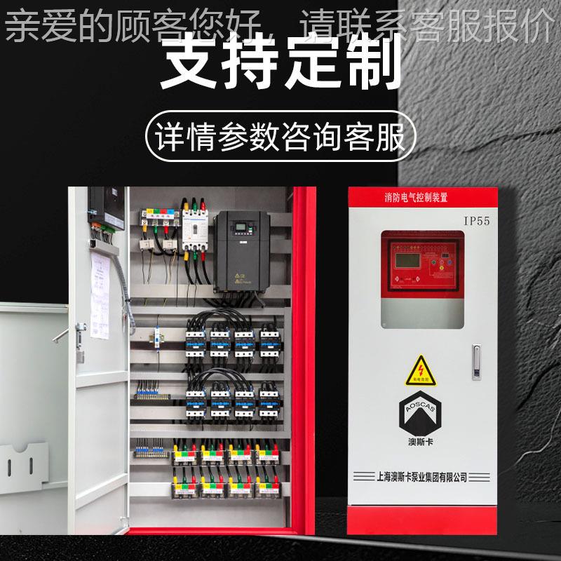 检专业消防控柜定制机污消防控制械应急智能巡制柜双电源变频配电