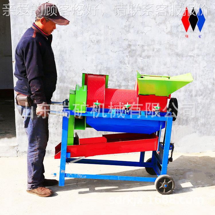 ULE内蒙小赤峰型脱粒高机水稻小麦谷米子脱粒机家用小型玉脱机粱