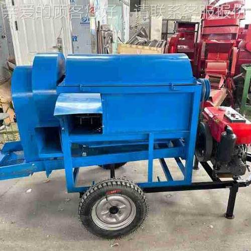 油菜籽水稻脱粒机谷物脱EZZ机大全籽新豆小麦脱粒设备家货厂源
