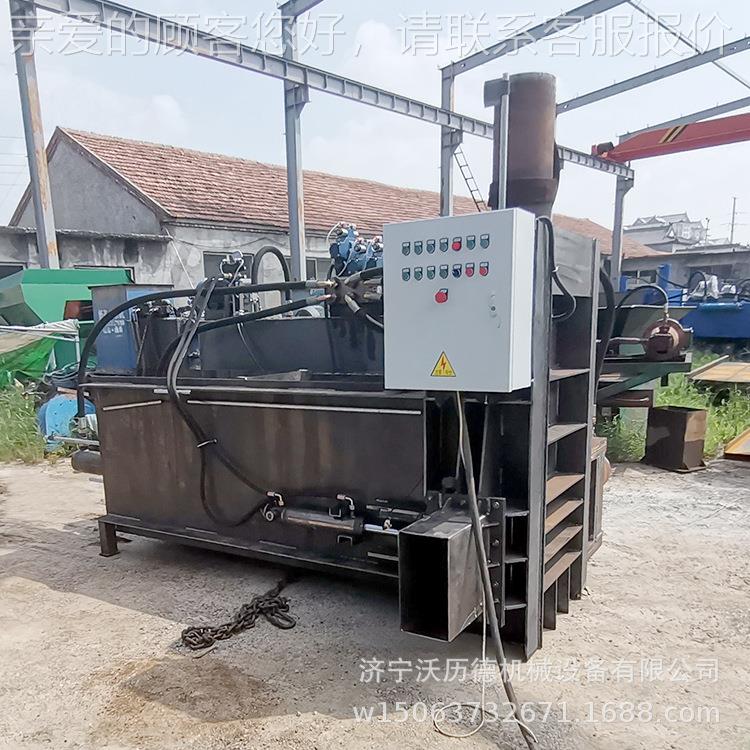 包锯末卧式打装袋机 叶玉米秸秆青储打包机 FOW养甘殖秸秆蔗尾打