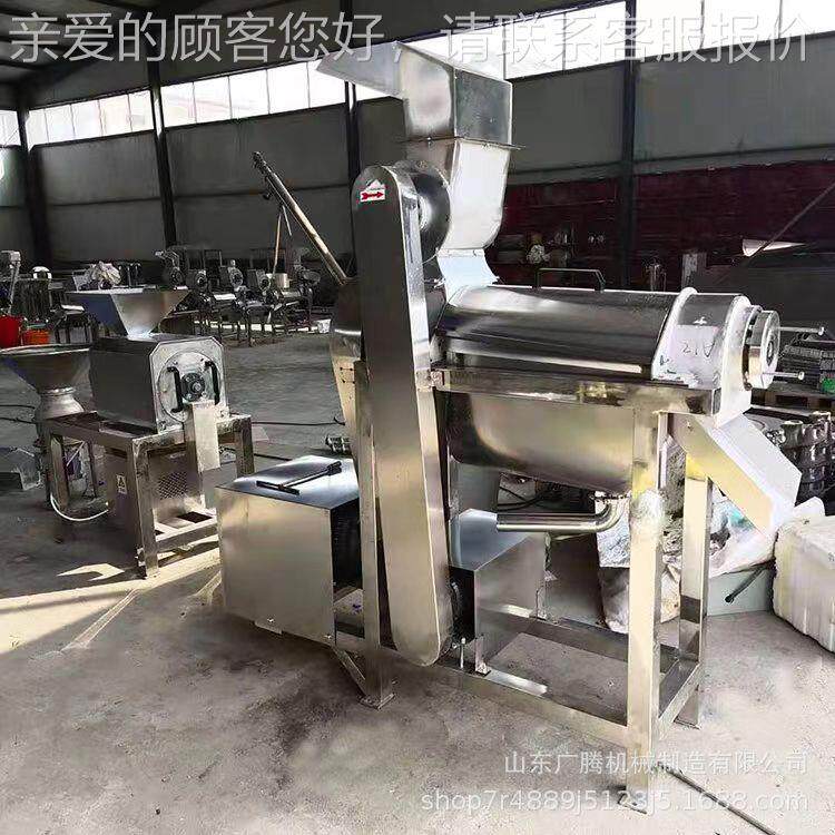 大型水果榨萝汁机 橘菠子柠破HDD碎压榨机 樱桃杨梅去核檬打浆机