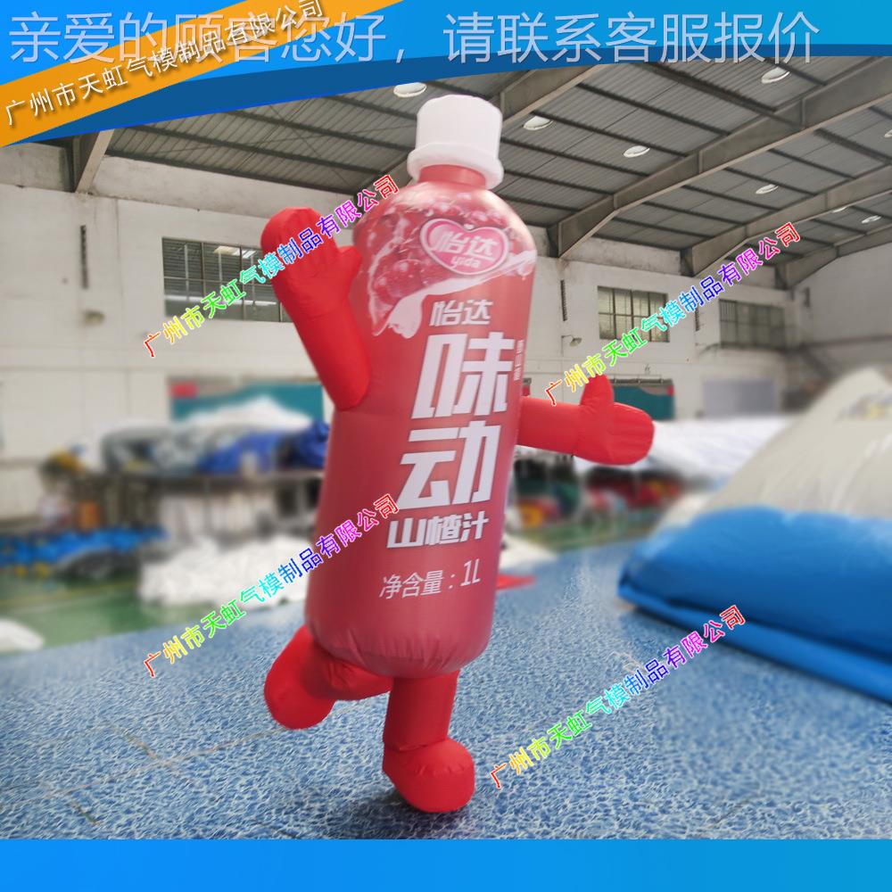 充气行产走品卡通模型定制 瓶81608子广各告气模 类充气仿产真品